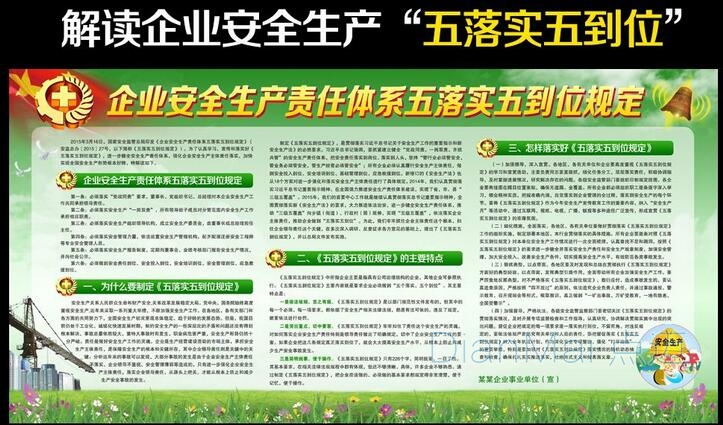 車間安全生產重要要素